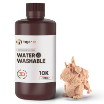 Фотополимерная смола Tiger3D Water Washable 10K, телесная (1 кг)