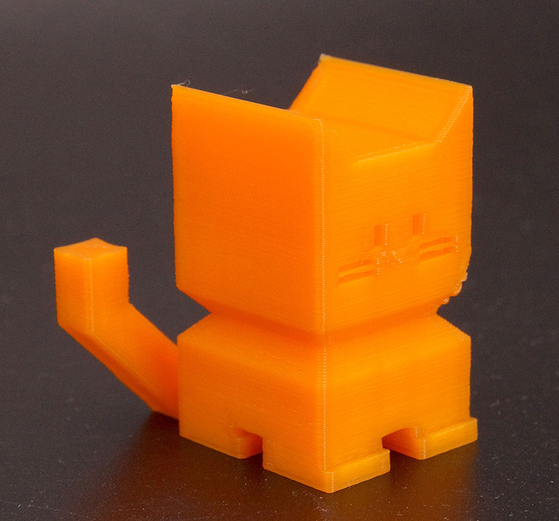 Calicat: модель, напечатанная на 3D принтере Anycubic i3 Mega S