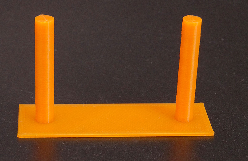 Retraction: модель, напечатанная на 3D принтере Anycubic i3 Mega S