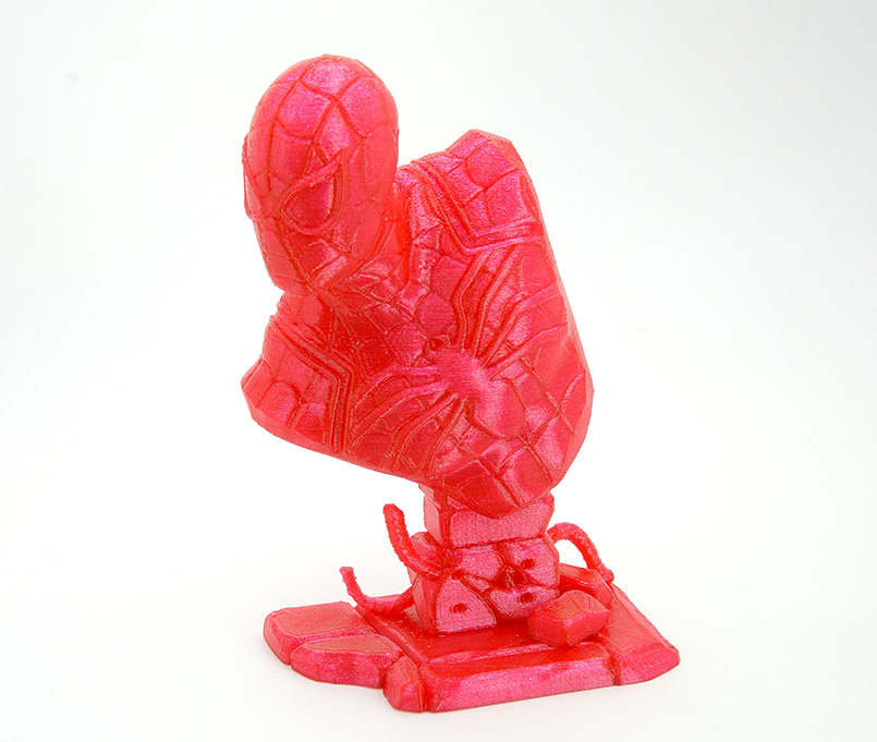 Spider-man bust: модель, напечатанная на 3D принтере Anycubic i3 Mega S