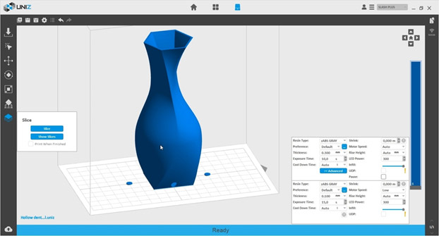Обзор 3D принтера Uniz Slash Plus
