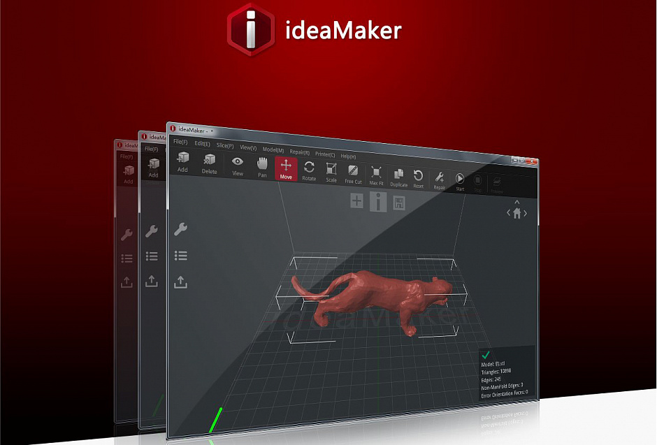 Обзор слайсера Raise3D ideaMaker