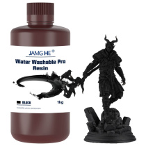 Фотополимерная смола Jamg He Water-Washable Pro UV Resin, черная (1 кг)