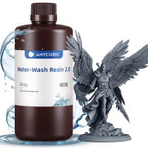 Фотополимерная смола Anycubic Water-Wash Resin 2.0, серая (1 кг)