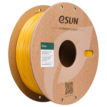 Катушка пластика PLA+ ESUN 1.75 мм 1кг., золотистая