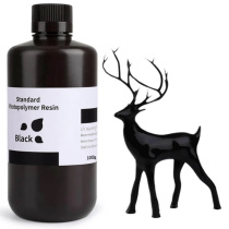 Фотополимерная смола Elegoo Standard Resin, черная (1 кг)