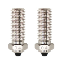 Сопло биметаллическое 0.4 мм для 3D принтера QIDI Q1 PRO, 2 шт.