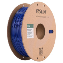 Катушка PETG+ пластика ESUN 1.75 мм 1 кг., синяя (PETG+175U1P1)