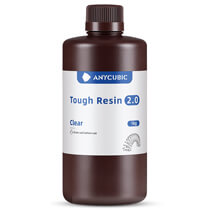 Фотополимерная смола Anycubic Flexible Tough Resin 2.0, прозрачная (1 кг)