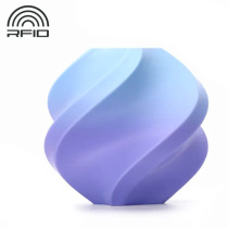 Катушка PLA Basic пластика Bambu lab - RFID 1.75 мм 1кг, светло-черничная (градиент)