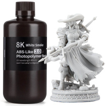 Фотополимерная смола Elegoo ABS-Like Resin V3.0 8K, светло-серая (1 кг)