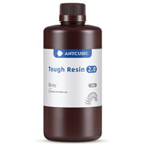 Фотополимерная смола Anycubic Flexible Tough Resin 2.0, серая (1 кг)