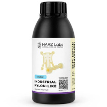 Фотополимерная смола HARZ Labs Industrial Nylon-like, бледно-желтый (0,5 кг)