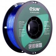 Катушка eTPU-95A пластика ESUN 1.75 мм 1кг., прозрачно-синяя (eTPU-95A175GB1)
