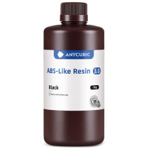 Фотополимерная смола Anycubic ABS-Like Resin 3.0, черная (1 кг)
