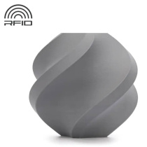 Катушка PLA Matte пластика Bambu lab - RFID 1.75 мм 1кг, пепельно серый
