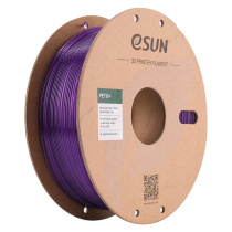 Катушка PETG+ пластика ESUN 1.75 мм 1 кг., полупрозрачная пурпурная (PETG+175T-Z1P1)
