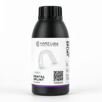 Фотополимерная смола HARZ Labs Dental Splint, прозрачная (0.5 кг)