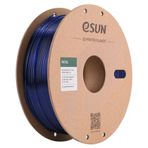 Катушка PETG-пластика ESUN 1.75 мм 1кг., синяя (PETG175U1)