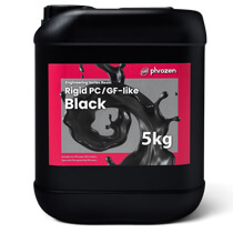 Фотополимерная смола Phrozen Rigid PC/GF-like, черная (5 кг)