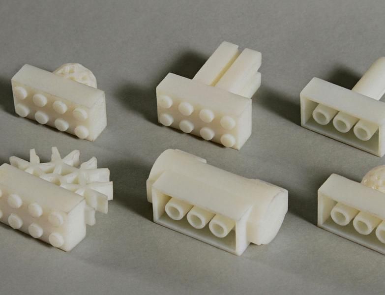 Кубики LEGO напечатанные на 3D принтере