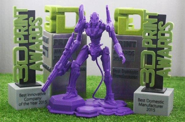 Награды, полученные компанией PICASO 3D на выставке 3D Print Expo