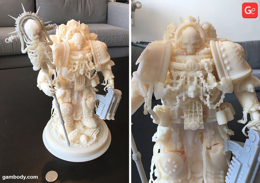 Капеллан, напечатанный на 3D принтере