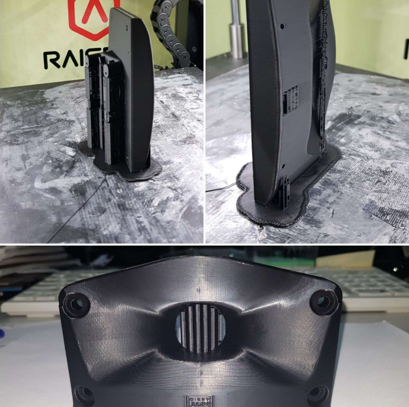  Печать рупора 10˚ на 3D-принтере Raise3D Pro 2