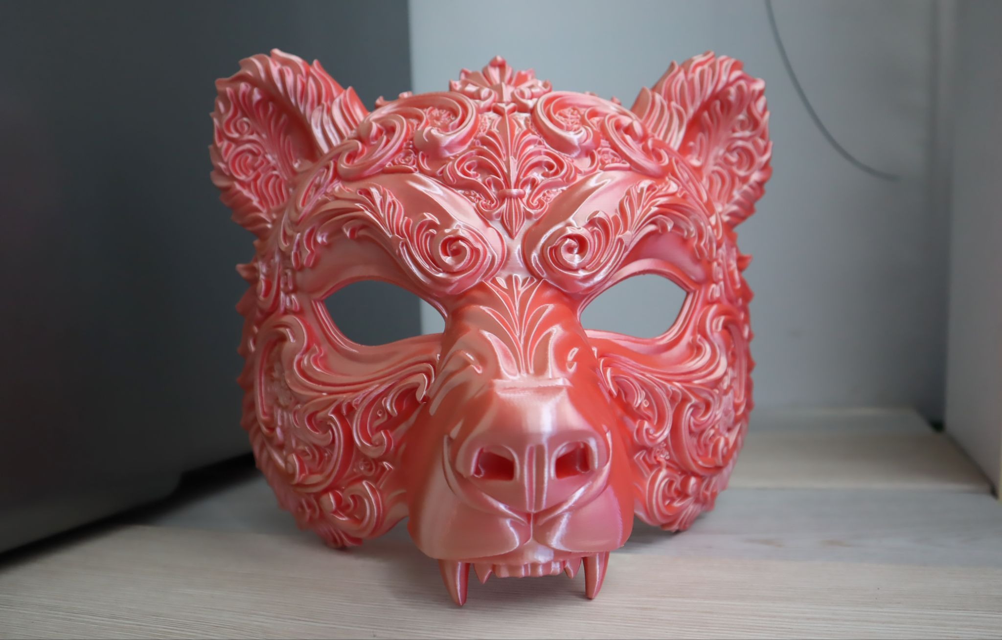 маска медведя 2 Anycubic Kobra S1 Max Combo