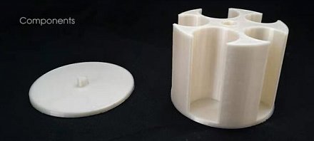 Катушка пластика ESUN e4D-1, 1.75 мм, 0.5 кг, натуральная