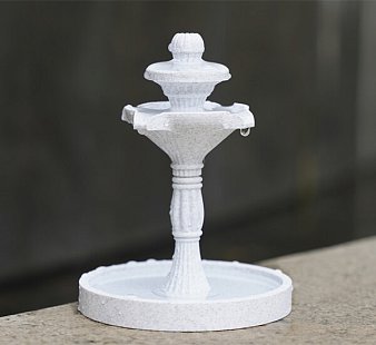 Катушка PLA Marble пластика Bambu lab - RFID 1.75 мм 1кг, белый мрамор