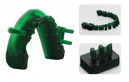 Фотополимер Anycubic Dental Castable, зеленый (0,5 кг)