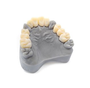 Фотополимерная смола HARZ Labs Dental Model Light Grey, светло-серый (1 кг)
