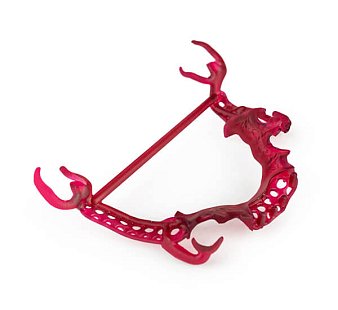 Фотополимерная смола HARZ Labs Dental Cast Cherry PRO, вишневая, полупрозрачная (0,5 кг)