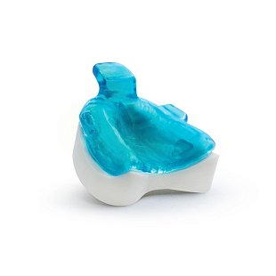Фотополимерная смола HARZ Labs Dental Tray, голубой (1000 гр)