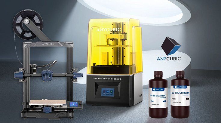 Новинки ANYCUBIC – 3D-принтеры и смолы!