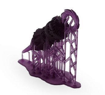 Фотополимерная смола HARZ Labs Industrial Silicone-Compatible Model, фиолетовая (0,5 кг)