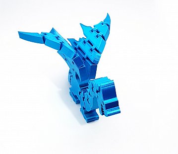 Катушка eSilk PLA-пластика ESUN 1.75 мм 1кг., синяя (eSilk-PLA175U1)