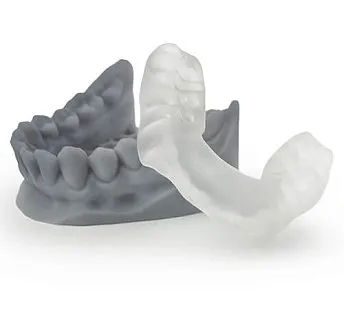Фотополимерная смола HARZ Labs Dental Splint Soft, прозрачная (1 кг)