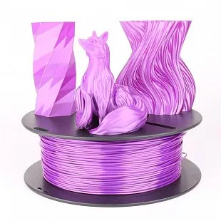 Катушка пластика ePLA-Silk Esun, 1.75 мм 1 кг, фиолетовая
