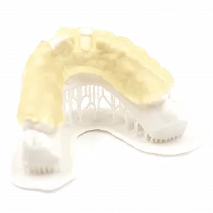 Фотополимерная смола HARZ Labs Dental Yellow Clear PRO, прозрачный желтый (1 кг)
