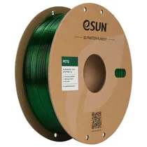 Катушка PETG-пластика ESUN 1.75 мм 1кг., зелёная