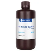 Фотополимерная смола Anycubic Standard Resin+, голубая (1 кг)