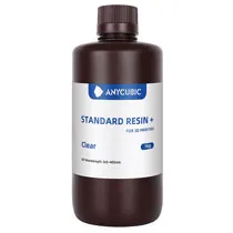 Фотополимерная смола Anycubic Standard Resin+, прозрачная (1 кг)